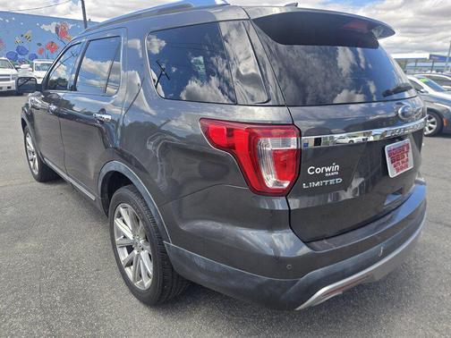 Shadow Black 2017 Ford Explorer Limited