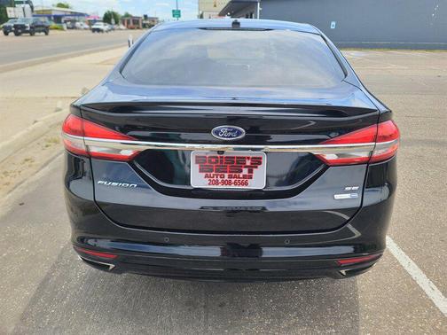 Shadow Black 2017 Ford Fusion SE