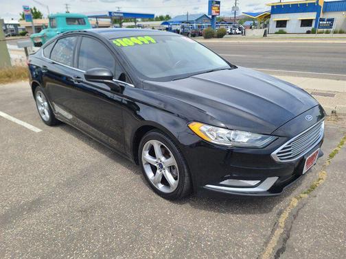 Shadow Black 2017 Ford Fusion SE