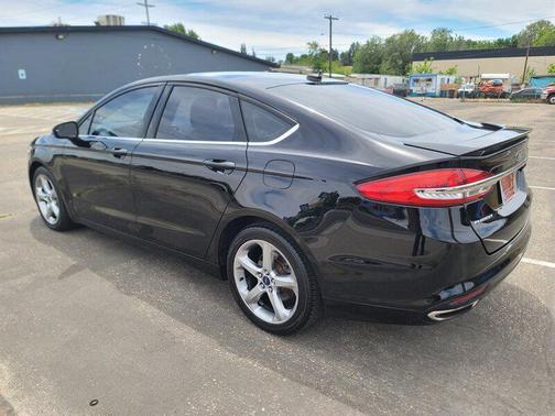 Shadow Black 2017 Ford Fusion SE