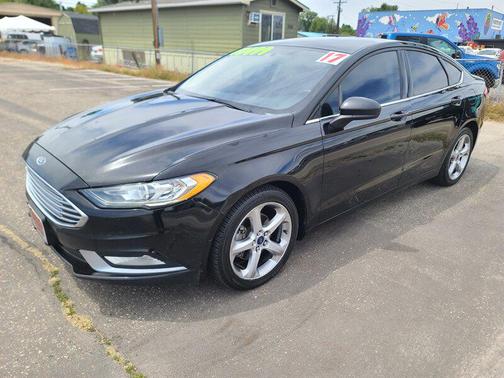 Shadow Black 2017 Ford Fusion SE