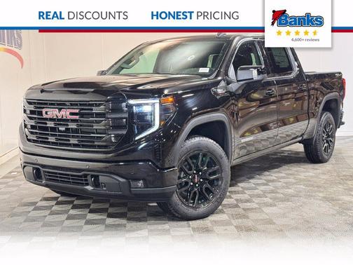 Onyx Black 2026 GMC Sierra 1500 Elevation