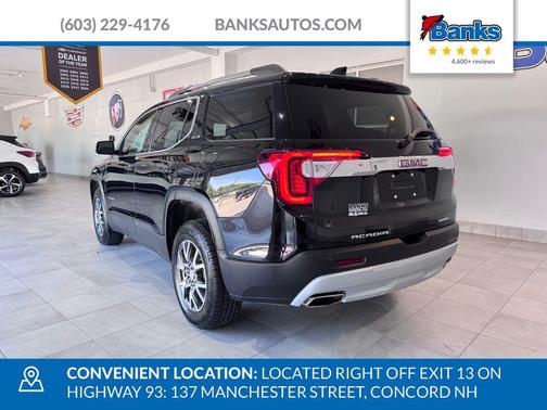 Ebony Twilight Metallic 2023 GMC Acadia AWD SLE