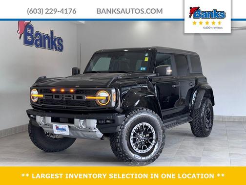 Shadow Black 2025 Ford Bronco Raptor