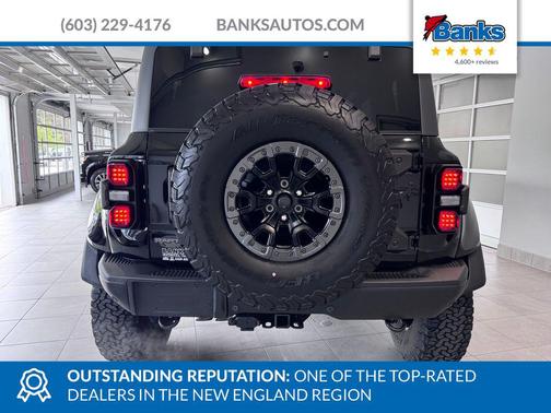 Shadow Black 2025 Ford Bronco Raptor
