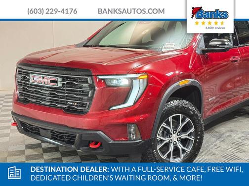 Volcanic Red 2026 GMC Acadia AT4 AWD