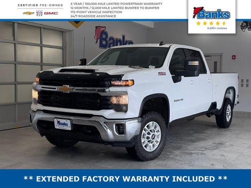 Summit White 2024 Chevrolet Silverado 2500 LT