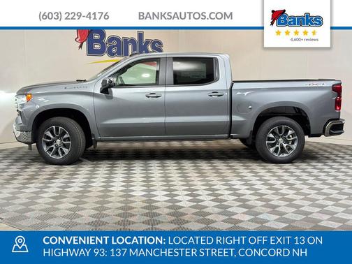 Sterling Gray Metallic 2026 Chevrolet Silverado 1500 LT