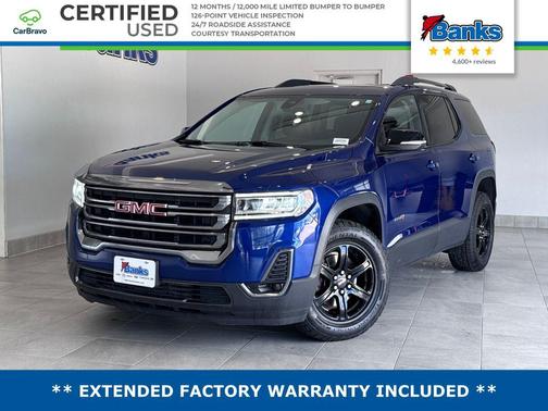 Blue Metallic 2023 GMC Acadia AWD AT4
