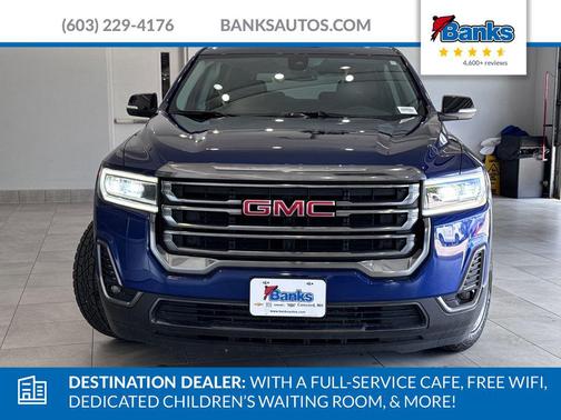 Blue Metallic 2023 GMC Acadia AWD AT4