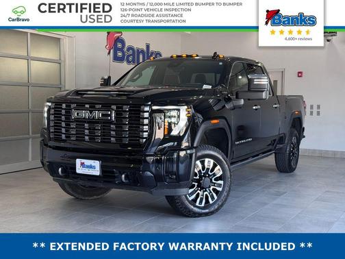 Onyx Black 2025 GMC Sierra 2500 Denali Ultimate