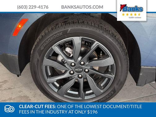 Lakeshore Blue Metallic 2024 Chevrolet Equinox AWD RS