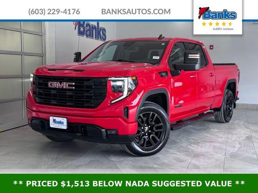 Cardinal Red 2022 GMC Sierra 1500 Elevation