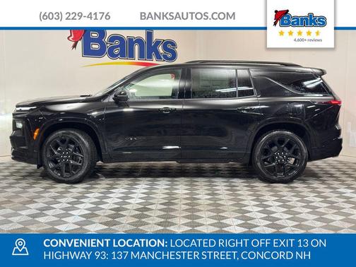 Mosaic Black Metallic 2026 Chevrolet Traverse RS