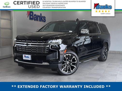 Black 2024 Chevrolet Suburban Premier