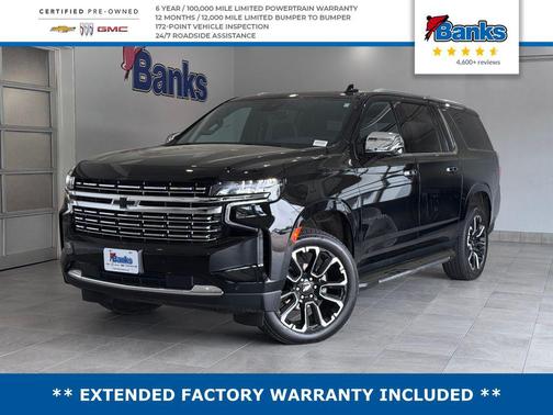 Black 2024 Chevrolet Suburban Premier