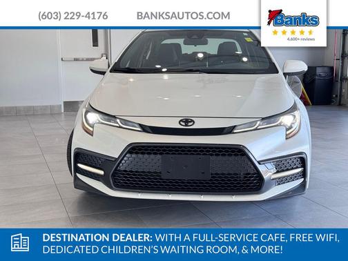 Blizzard Pearl 2021 Toyota Corolla SE