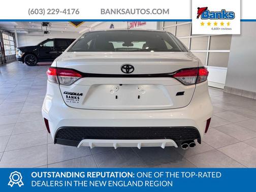 Blizzard Pearl 2021 Toyota Corolla SE