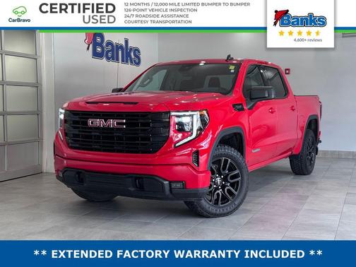 Cardinal Red 2024 GMC Sierra 1500 Elevation