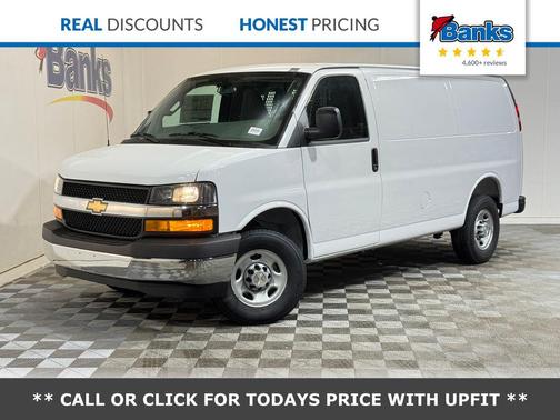 Summit White 2026 Chevrolet Express 2500 Work Van