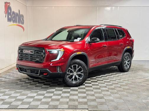 Volcanic Red 2026 GMC Acadia AT4 AWD