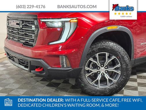 Volcanic Red 2026 GMC Acadia AT4 AWD