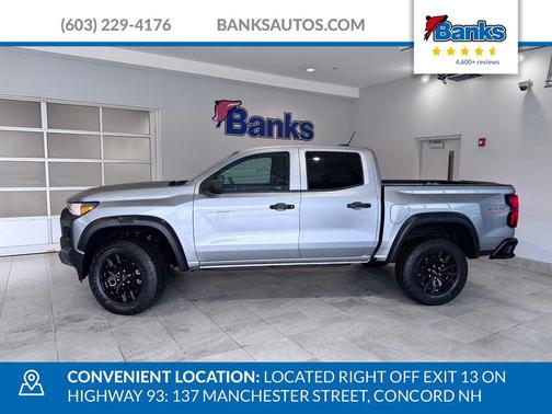 Sterling Gray Metallic 2023 Chevrolet Colorado Trail Boss