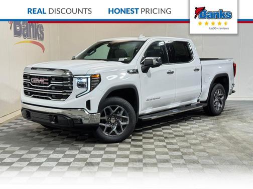 Summit White 2026 GMC Sierra 1500 SLT
