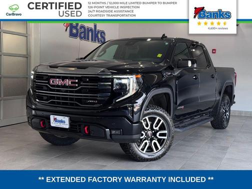 Onyx Black 2023 GMC Sierra 1500 AT4