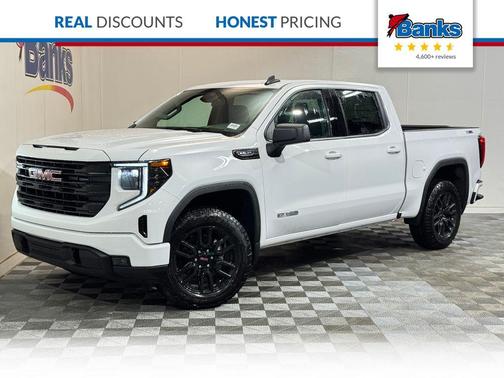Summit White 2026 GMC Sierra 1500 Elevation