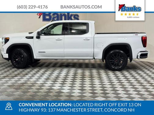 Summit White 2026 GMC Sierra 1500 Elevation