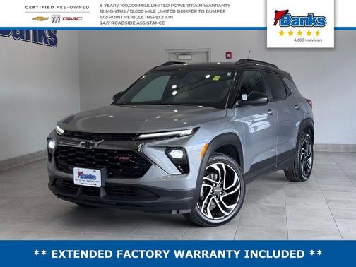 Sterling Gray Metallic 2024 Chevrolet Trailblazer RS