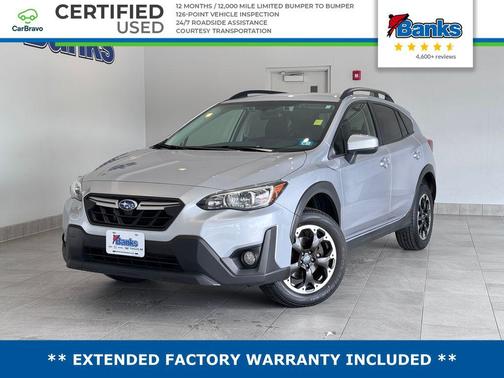 Ice Silver Metallic 2023 Subaru Crosstrek Premium