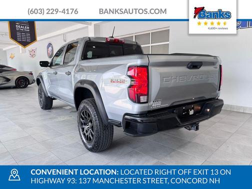 Sterling Grey Metallic 2023 Chevrolet Colorado Trail Boss