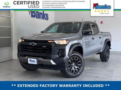 Sterling Grey Metallic 2023 Chevrolet Colorado Trail Boss