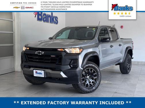 Sterling Grey Metallic 2023 Chevrolet Colorado Trail Boss