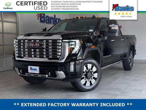Onyx Black 2024 GMC Sierra 2500 Denali