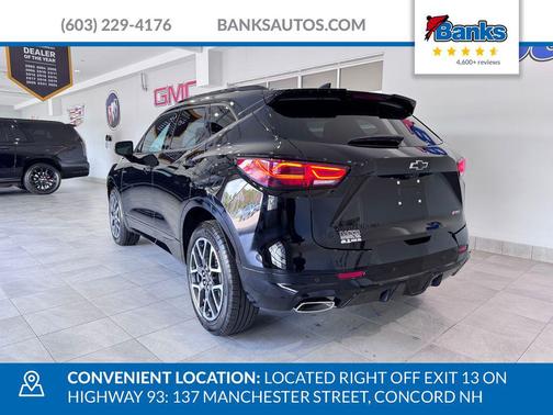 Black 2024 Chevrolet Blazer RS