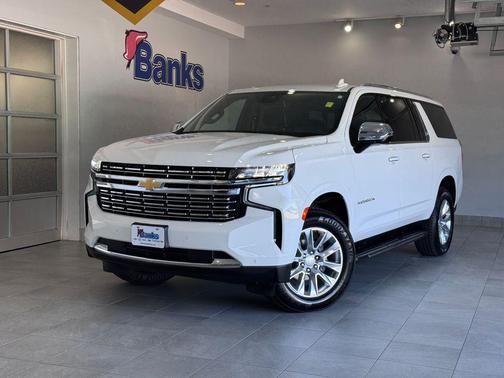 Summit White 2024 Chevrolet Suburban Premier