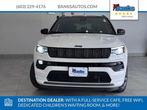 Bright White Clearcoat 2024 Jeep Compass Limited