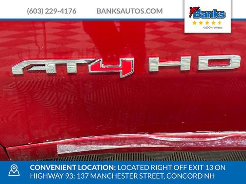 Volcanic Red 2026 GMC Sierra 2500 AT4