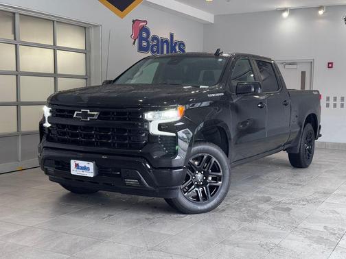 Black 2025 Chevrolet Silverado 1500 RST