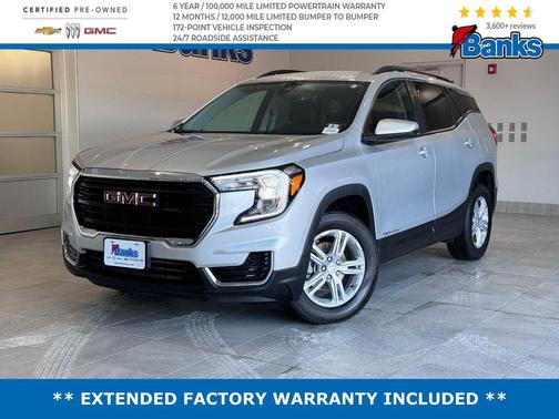 Quicksilver Metallic 2022 GMC Terrain SLE