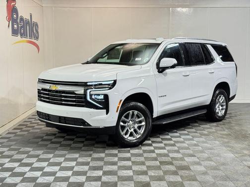 Summit White 2026 Chevrolet Tahoe LT
