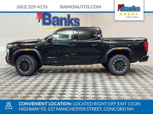 Onyx Black 2026 GMC Canyon AT4