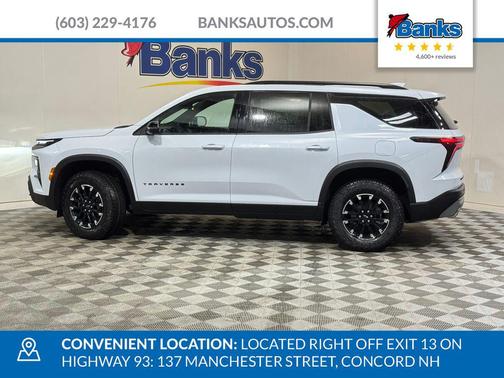 Polar White 2026 Chevrolet Traverse AWD Z71