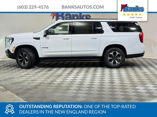 Summit White 2026 GMC Yukon XL 4WD AT4