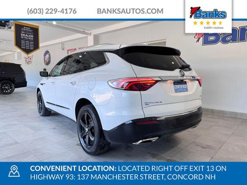 White Frost Tricoat 2023 Buick Enclave Essence AWD