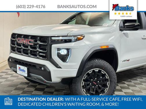 Summit White 2026 GMC Canyon AT4