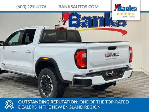 Summit White 2026 GMC Canyon AT4